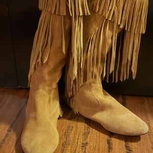 Sam Edelman Tan Suede Boots